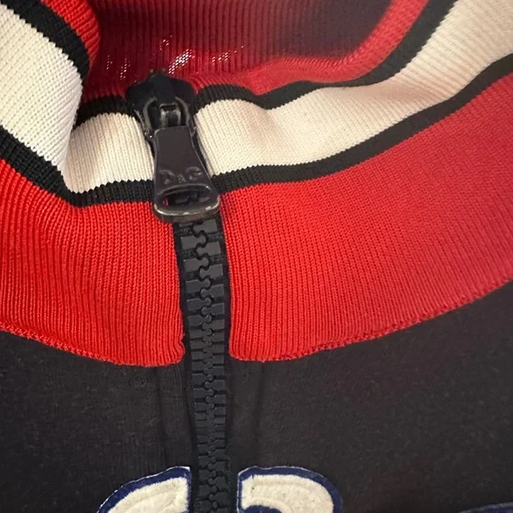 D&G Navy Zip-Up Jacket - Picture 2 of 5